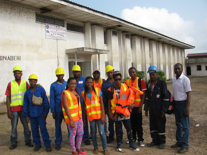 St Lawrence University - Petrochemical Engineering students in practical training